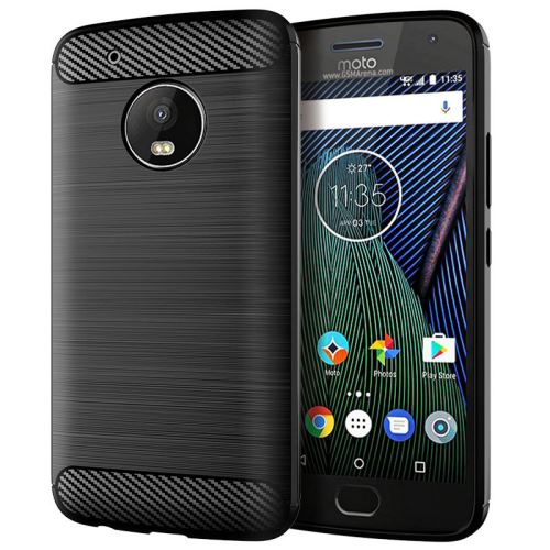 Etui Coque de protection durable souple pour Moto G5 Plus - Noir