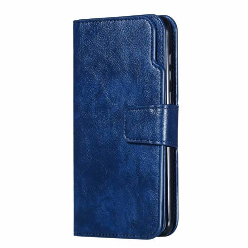 Housse étui Coque en cuir multi-poches pour Samsung Galaxy Note 8 - Bleu -3210