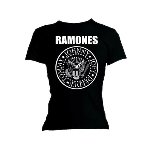T-shirt de la femme noire Joint présidentiel Ramones: X Large