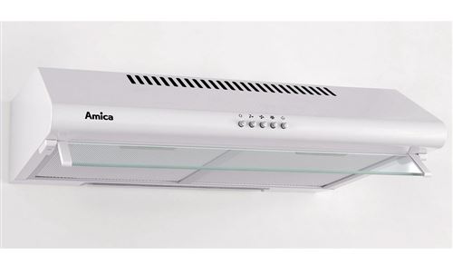 Hotte Casquette 60 Cm - Inox - 80 W - 3 Vitesses (130/160/195 M³ / H) Amica - Ah1416