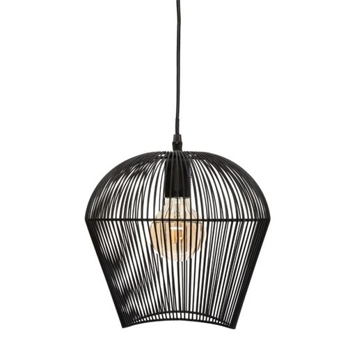 Atmosphera - Suspension filaire en métal Jena - Noir - Jena