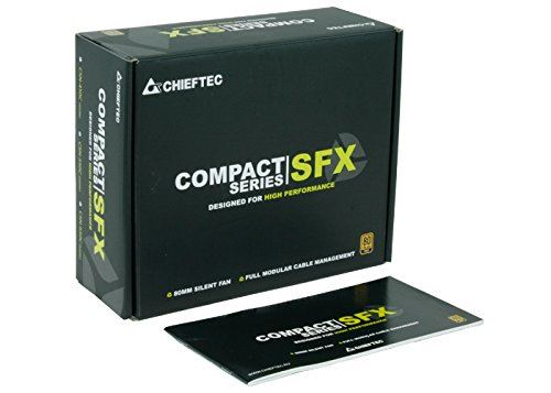Chieftec Compact Series CSN-650C - Alimentation électrique (interne) - ATX12V 2.3/ SFX12V - 80 PLUS Gold - CA 100-240 V - 650 Watt - PFC active - noir