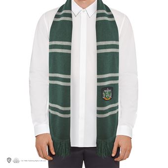 Écharpe Infini Harry Potter: Serpentard Vert/Gris - Prêt-à-Porter