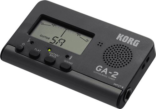 Korg GA-2 noir - Accordeur Guitare/basse