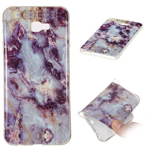 Coque en TPU motif marbre style O pour votre Samsung Galaxy J4 Plus/J4 Prime J415