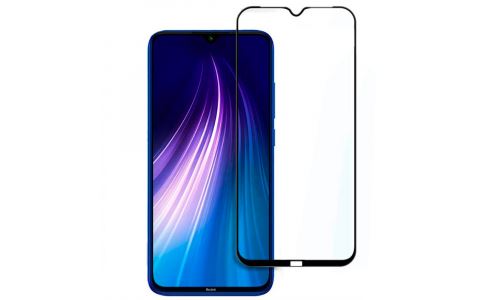 Verre protecteur écran 3D intégral Redmi NOTE 8T noir