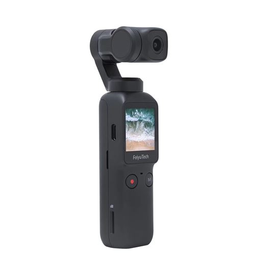 Caméra Stabilisée Feiyu Pocket Feiyu Tech Noir 6 axes de stabilisation 4K 60 fps