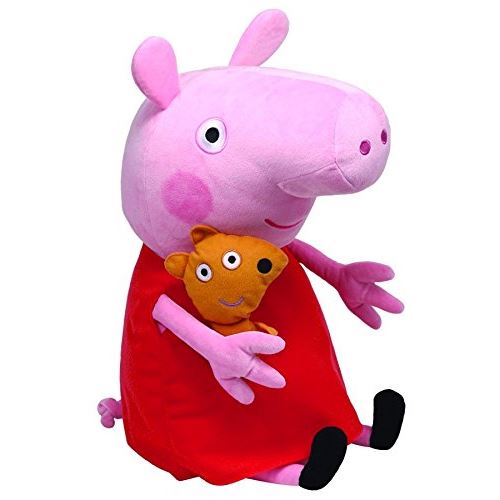 TY Beanie Buddy Grand Cochon Peppa - 15 Pouces