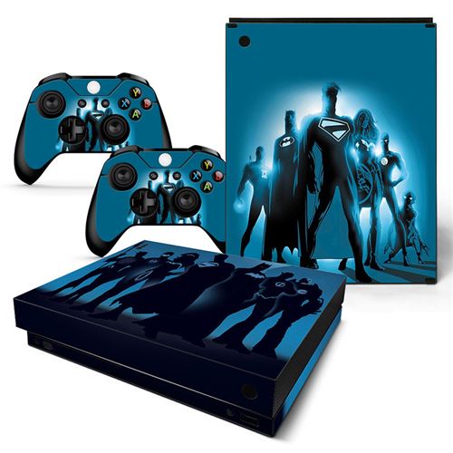 Autocollant Stickers de Protection pour Console et Manette Microsoft Xbox X - The Avengers (TN-XBONEX-0067)