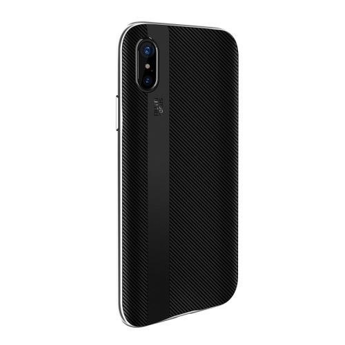 Iphone X / Xs Coque Protection Plastique Business Style Argenté Als81334