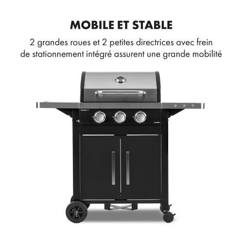 195€ sur Klarstein Tomahawk 3.0 T Barbecue à gaz mobile 3 195€ sur Klarstein Tomahawk 3.0 T Barbecue à gaz mobile 3