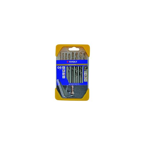 Tivoly Forets Beton Technic Gradués Ø3-4-5-6-7-8-9-10Mm Coffret 8Pcs - Image 3