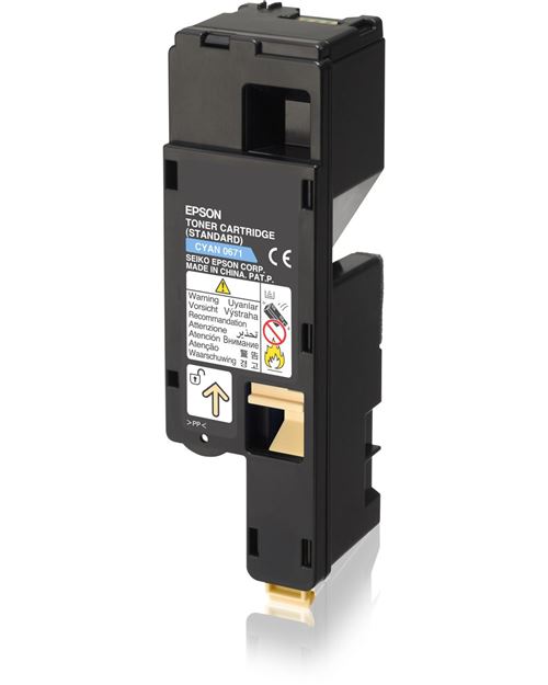  Epson - Cyan - original - cartouche de toner - pour AcuLaser C1700, CX17, CX17NF, CX17WF 