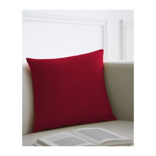 Coussin décoratif 40x40 cm 100% coton vert