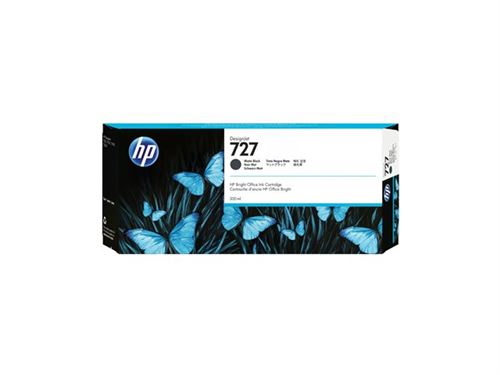 HP - Cartouche d'encre 727 - 300 ml - Haute capacité - Noir mat - DesignJet - Image 6