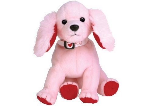 Ty Beanie Babies Sonnet - Caniche Rose