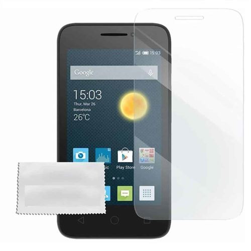 iPomcase Film de Protection d'écran en Verre Trempé Vitre pour Alcatel Pixi 3 (4,0)