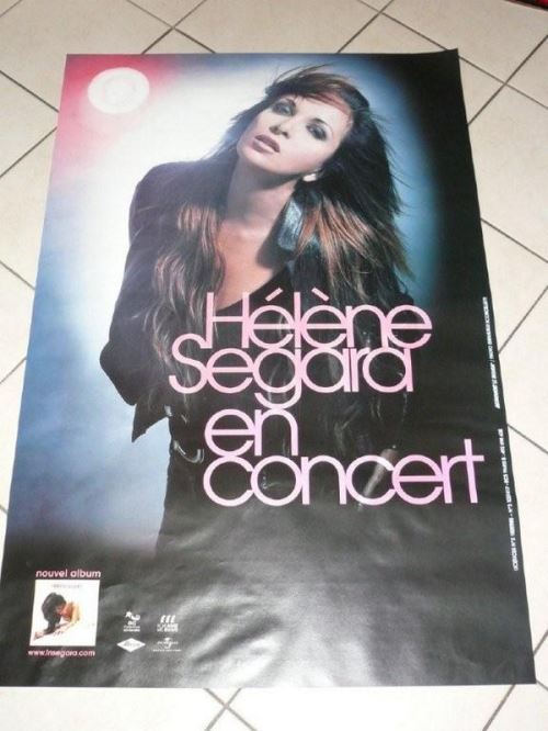 Hélène SEGARA - 80x120 cm - AFFICHE / POSTER