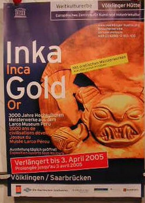 Inca Gold - 60x85 cm - AFFICHE / POSTER