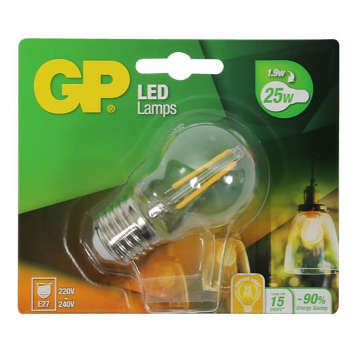 GP éclairage GP Led Mini Globe Fila. 2w E27