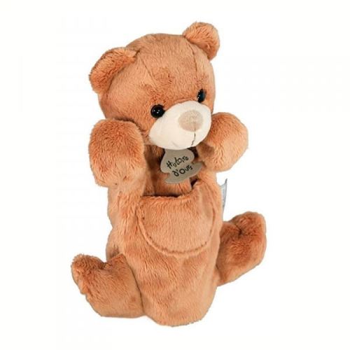 Doudou marionnette ours marron histoire d'ours