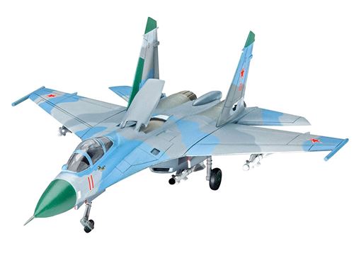 Revell kit de construction de maquettes Su-27 Flanker 1:144 multicolore 48 pièces