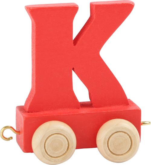 Legler lettre K du train rouge 6,5 cm