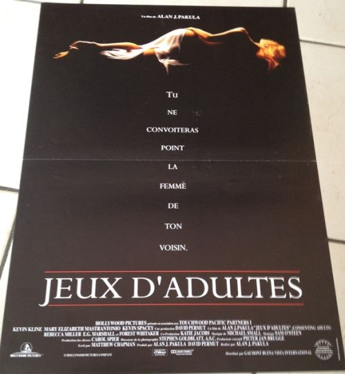 Jeux d'Adultes AFFICHE CINEMA ORIGINALE