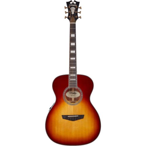 D'Angelico Premier Tammany Iced Tea Burst guitare folk électro-acoustique