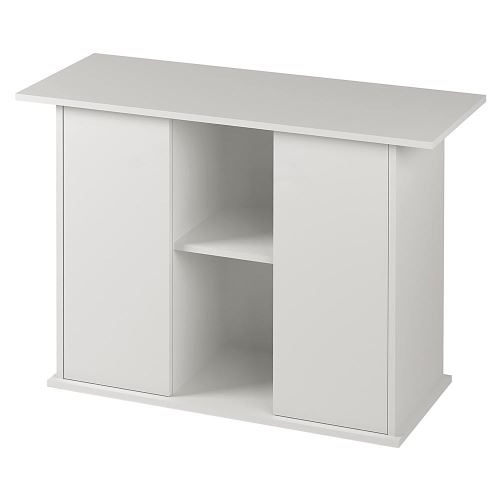 Meilleurs prix pour Ferplast Meuble pour aquarium STAND DUBAI 120 avec portes et étagère, pieds réglables, étage résistant à l'eau, 121 x 41 x h 73 cm, bois blanc