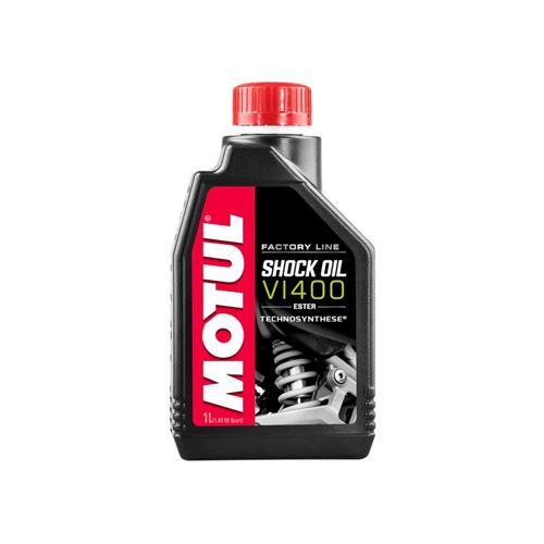 Huile d'amortisseur MOTUL Factory Line Shock Oil VI400 Semi-synthèse 1L