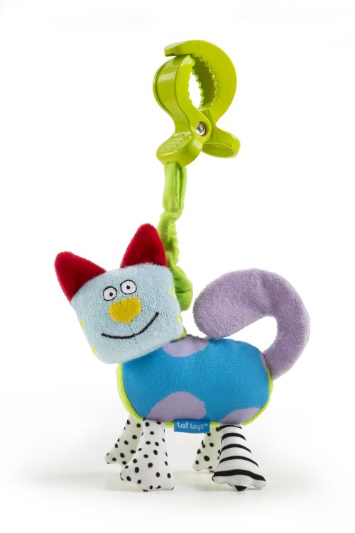 Jouet hochet Drôle de chat Taf Toys