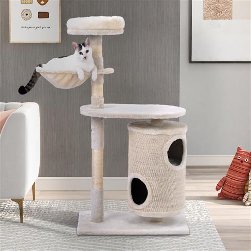 Arbre A Chat 112 Cm Purelove Avec Hamac Niche Cylindrique Poteaux En Sisal Naturel Beige Paniers Et Mobilier Pour Chat Achat Prix Fnac Arbre A Chat 112 Cm Purelove Avec Hamac Niche Cylindrique Poteaux En Sisal Naturel Beige Paniers Et Mobilier Pour Chat Achat Prix Fnac