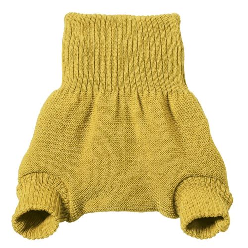 Culotte de protection curry en laine Mérinos 12-24 mois DISANA