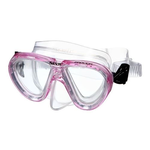 SEAC Masque de Plongée Procida Silter Clear - Junior/Enfant - Rose