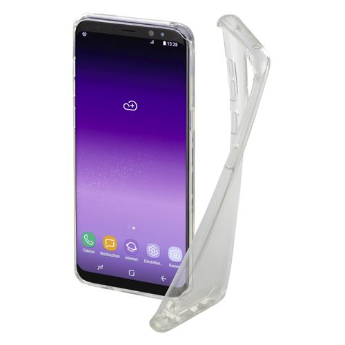 Hama Crystal Clear - Essential - achterzijde behuizing voor mobiele telefoon - thermoplastic polyurethaan (TPU) - transparant - voor Samsung Galaxy S8