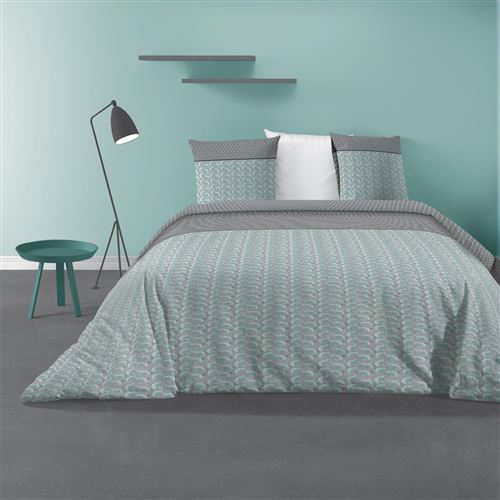 Parure de lit Ginka imprime 240 x 220 cm Les Ateliers du Linge