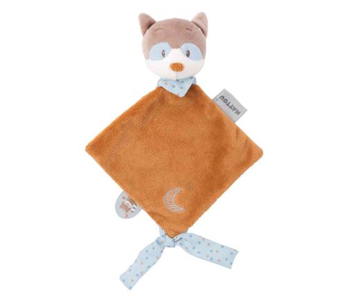 Mini doudou Bob le raton laveur Nattou