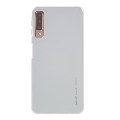 Coque en TPU argent pour votre Samsung Galaxy A7 (2018)