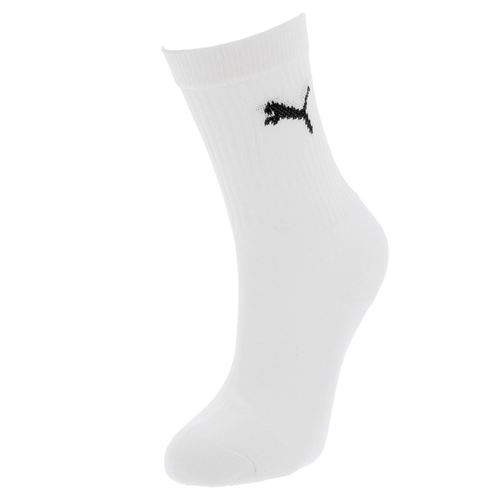 Chaussettes Puma Chaussettes Puma Crew jr white x3 Blanc taille : 31-34 réf : 16883 Blanc taille : 31-34 réf : 16883