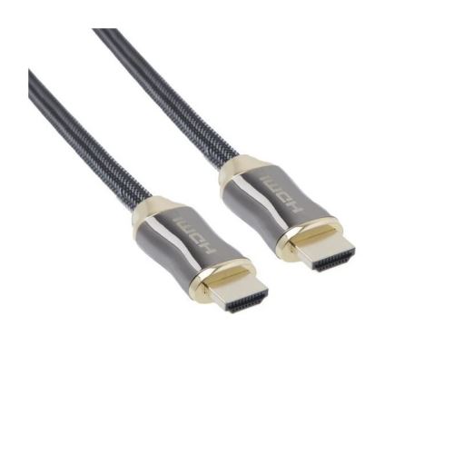 APM 590429 Câble HDMI 2.0 - ultra HD 4K - gaine nylon tressé plug métal