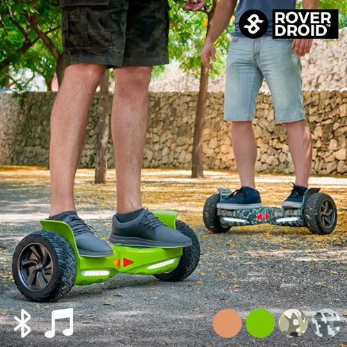Trottinette Electrique Hoverboard Bluetooth avec Haut-parleur Rover Droid Stor 190 - Or