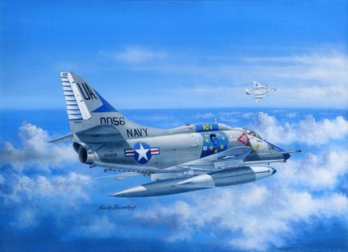  Maquette avion Hobby Boss A-4E Skyhawk 1/48- 1/48 - Maquette d'avion