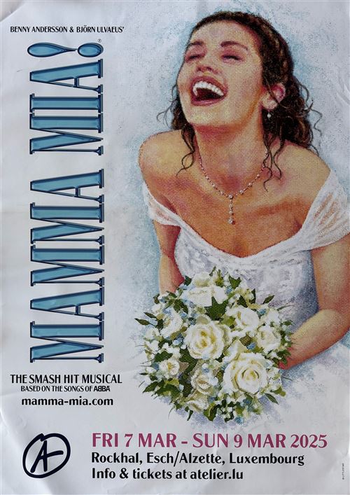 Affiche - Mamma Mia ! - Luxemburg 2025 - 60x86cm