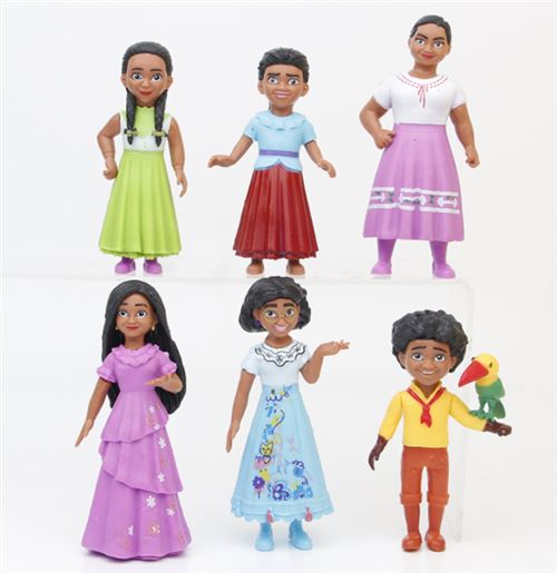 Disney Encanto figurine La famille Madrigal - 6 pièces - Poupée - à la Fnac