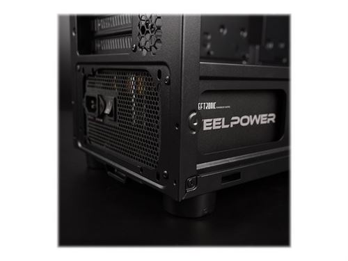 Chieftronic SteelPower Series BDK-650FC - Alimentation électrique (interne) - ATX12V 2.3/ EPS12V - 80 PLUS Bronze - CA 100-240 V - 650 Watt - PFC active