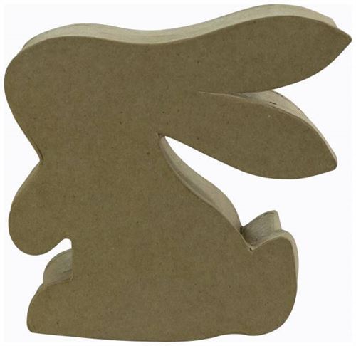 Boîte Lapin - 12,5cm - Papier maché