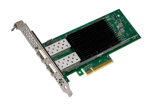 Intel Ethernet Network Adapter E810-XXVDA2 - Adaptateur réseau - PCIe 4.0 x8 profil bas - 10/25 Gigabit SFP28 x 2
