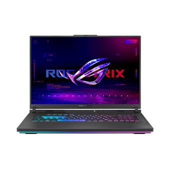Ordinateur portable Asus ROG STRIX-G18-G814JIR-DR6089W Gris 18 - Intel Core i9 14900HX 2,2 GHz - NVIDIA GeForce RTX 4070 - SSD 2To - RAM 32Go - Windows 11