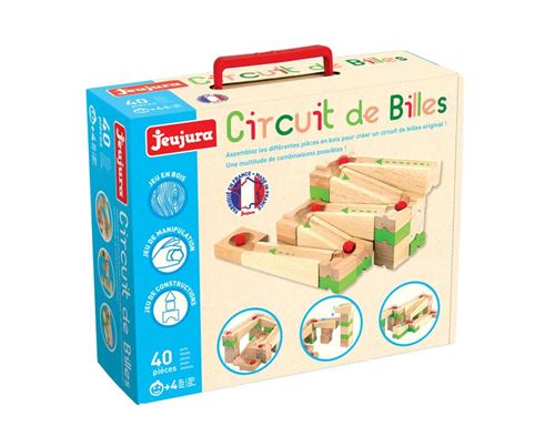 Jeujura - Circuit de billes - 40 pieces